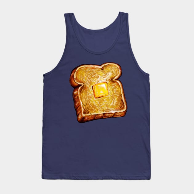 Buttered Toast Tank Top by KellyGilleran